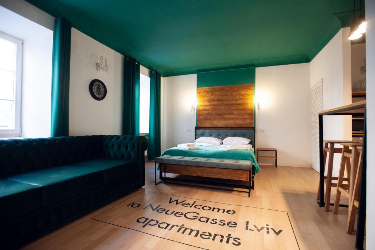 Neue Gasse Lviv Apartments Ngoại thất bức ảnh